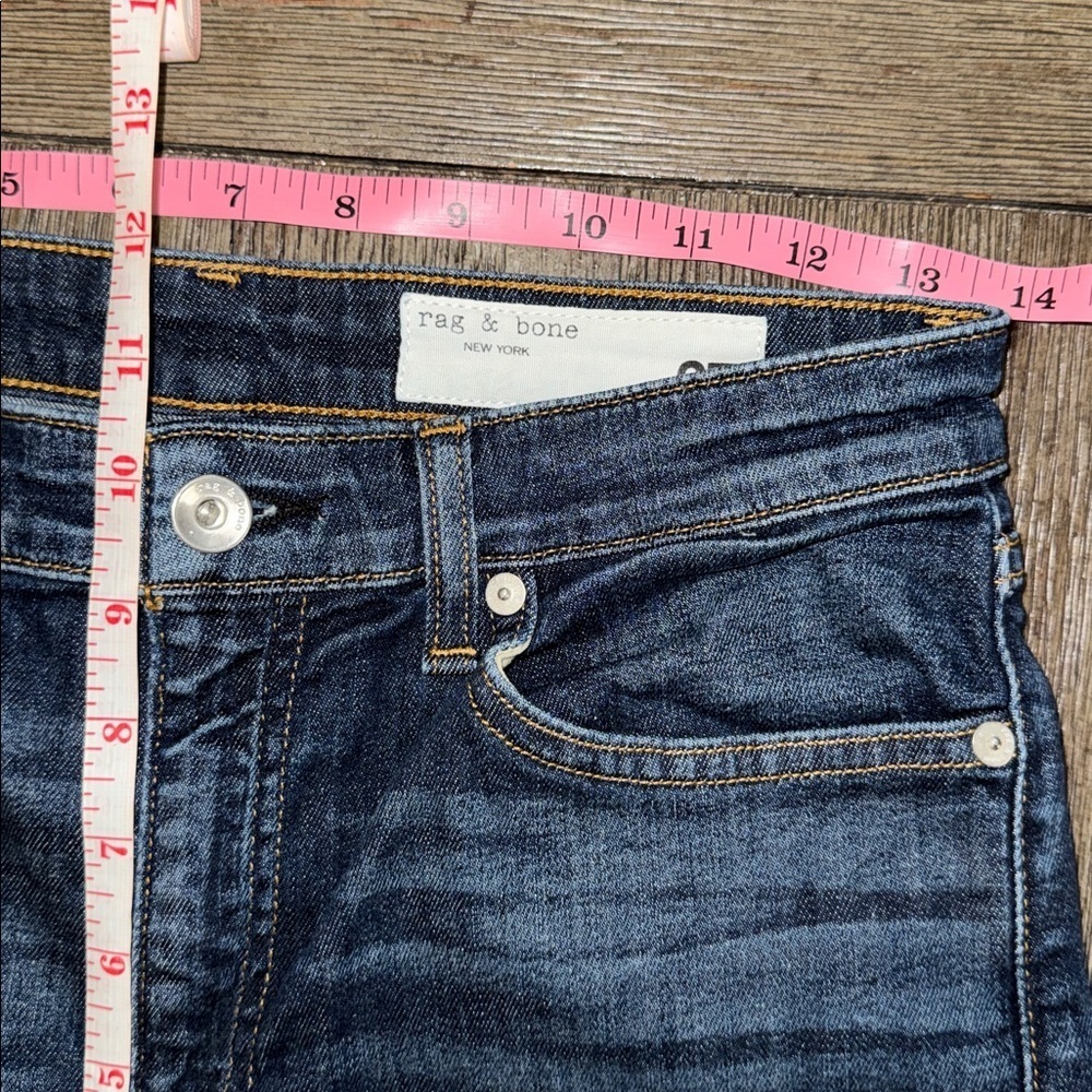 rag & bone Nina High Rise Ankle Skinny Kayt - Picture 9 of 10